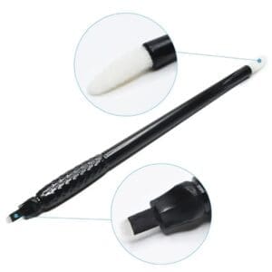 Disposable Microblading Eyebrow Tattoo Pens 0.15mm 18U Blades