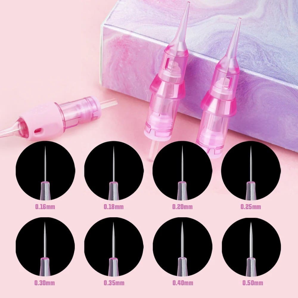 Cartucho Pinky Curve Magnum 7CM 0.25mm (20 uds) - Imagen 3