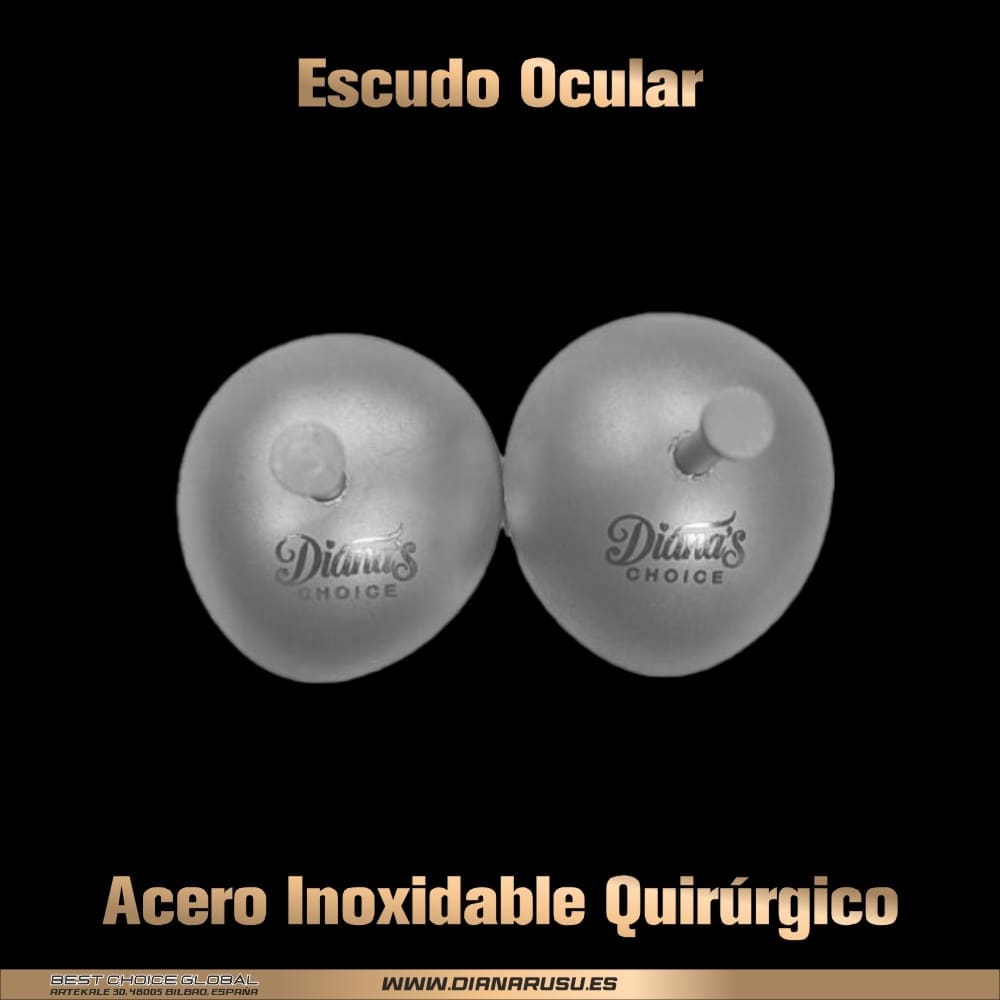 Protector Ocular en Acero Inoxidable Quirúrgico para Protección Láser - Imagen 4
